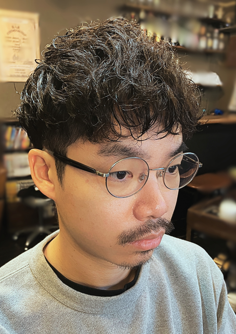 大人カジュアルなパーマスタイル